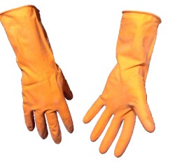 Guantes de goma chicos